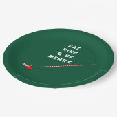 ホッケークリスマスホリデーパーティー ペーパープレート (アングル)