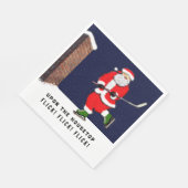 ホッケークリスマス スタンダードランチョンナプキン (角)