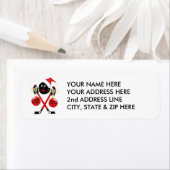 ホッケークリスマス ラベル (インサイチュ)