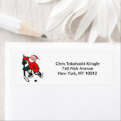 ホッケークリスマス ラベル (インサイチュ)