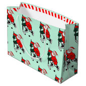 ホッケークリスマス ラージペーパーバッグ (裏面アングル)