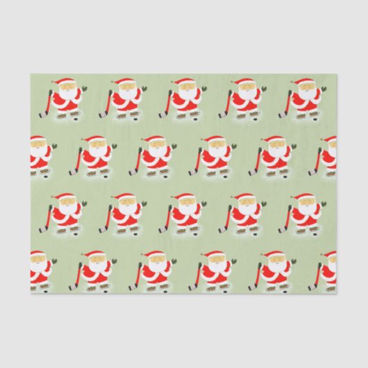 ホッケークリスマス 薄葉紙 (正面)