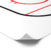 ホッケーゲームイベント ポスター (角)