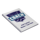 ホッケーコーチアイスホッケートレーナー ノートブック (右側)