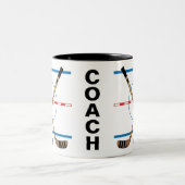 ホッケーコーチホッケースティック用センターアイス ツートーンマグカップ (中央)