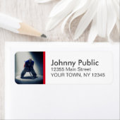 ホッケーゴアリーカスタムカラーストリップ住所 シール (インサイチュ)