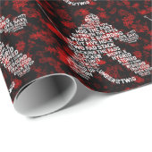 ホッケーゴアリークリスマスギフトラッピング紙 ラッピングペーパー (ロールコーナー)