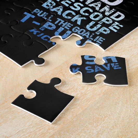 ホッケーゴアリージグソーパズル ジグソーパズル (側面)