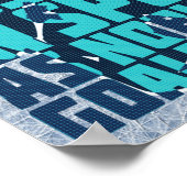 ホッケーゴアリーノーブル引用文 ポスター (角)