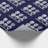 ホッケーゴアリーマスクの進化 ラッピングペーパー (角)