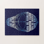 ホッケーゴアリーマスクジグソーパズル ジグソーパズル (横)