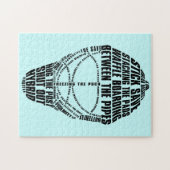 ホッケーゴアリーマスクジグソーパズル ジグソーパズル (横)