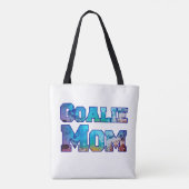 ホッケーゴアリーママ水色 トートバッグ (裏面)