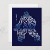 ホッケーゴアリー招待状 招待状 (正面/裏面)