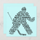 ホッケーゴアリー招待状 招待状 (正面/裏面)