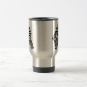 ホッケーゴアリー文字アートタンブラー トラベルマグ (中央)