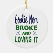 ホッケーゴアリー母が壊れ、それを愛して セラミックオーナメント (裏面)