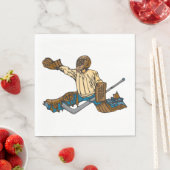 ホッケーゴアリー スタンダードランチョンナプキン (インサイチュ)