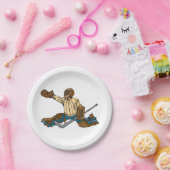 ホッケーゴアリー ペーパープレート (パーティー)