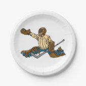 ホッケーゴアリー ペーパープレート (正面)