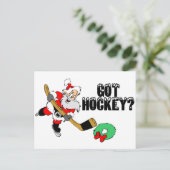 ホッケーサンタ シーズンポストカード (スタンド正面)