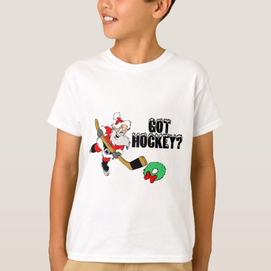 ホッケーサンタ Tシャツ (正面)