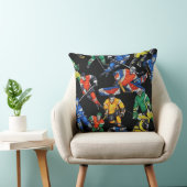 ホッケーシーズンのアイスホッケーパターン枕 クッション (椅子)