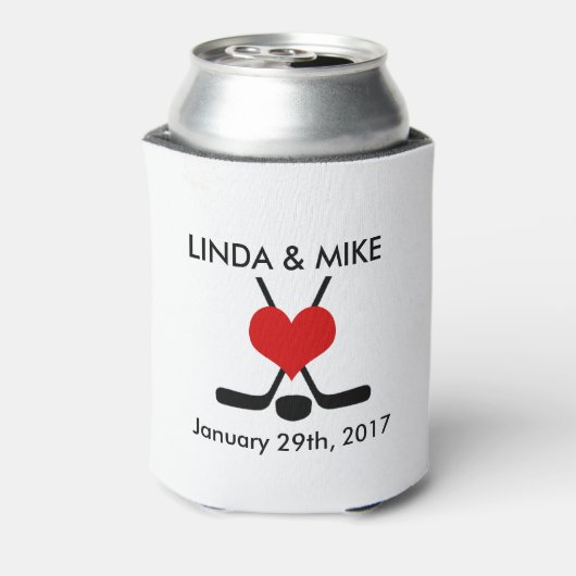 ホッケーシーズンを中断し、この結婚をもたらす 缶クーラー (缶裏面)