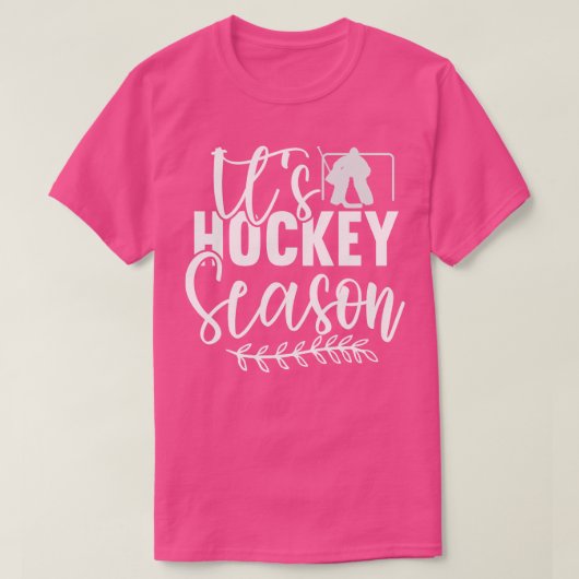 ホッケーシーズン Tシャツ (デザイン正面)