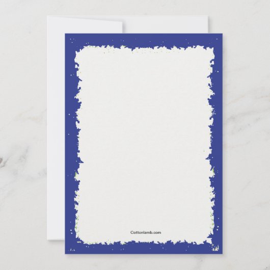 ホッケージオメトリクスフォト招待状 招待状 (裏面)