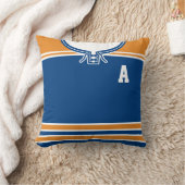 ホッケージャージー名番テンプレートカスタム枕 クッション (ブランケット)