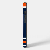 ホッケージャージー番号チームデザイン Case-Mate iPhoneケース (裏面 / 左)