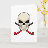 ホッケースカルこうもり カード (黄色い花)