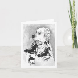 ホッケースクールの犬 カード