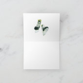 ホッケースケート感謝してい! サンキューカード (内部)