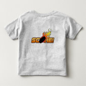 ホッケースコア トドラーTシャツ (裏面)