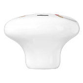 ホッケースティックとパック付きセラミックノブ セラミックノブ (側面)