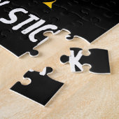 ホッケースティックを持った老人を決して過小評価しない ジグソーパズル (側面)