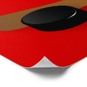 ホッケースティック付きペンギン ポスター (角)