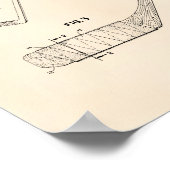 ホッケースティック1966特許アート – オールドペッパー ポスター (角)