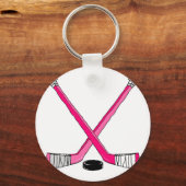 ホッケースティック キーホルダー (正面)