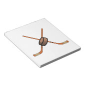 ホッケースティック&パック ノートパッド (アングル)