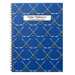 ホッケースティック | MVPパックパターンブルー名件名 ノートブック