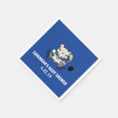 ホッケースポーツポーツポーラベアカスタムパーティーナプキン スタンダードカクテルナプキン (角)