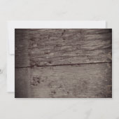 ホッケースポーツ素朴写真の卒業発表 招待状 (裏面)