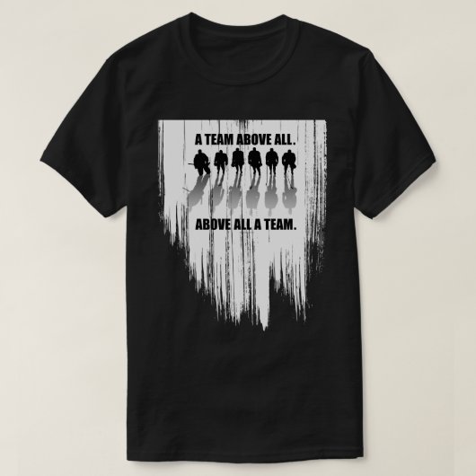 ホッケーチームとりわけ Tシャツ (デザイン正面)