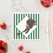 ホッケーチームグリーンナプキンス スタンダードカクテルナプキン (インサイチュ)