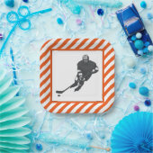 ホッケーチーム紙プレート ペーパープレート (パーティー)