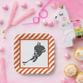 ホッケーチーム紙プレート ペーパープレート (パーティー)