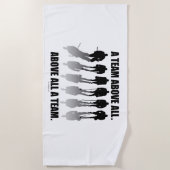 ホッケーチーム ビーチタオル (正面)